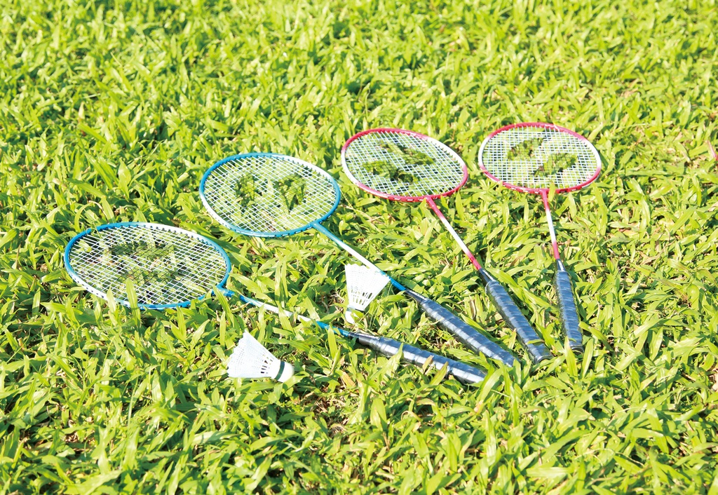 Sportcraft Badminton & Volleyball Combo Set Reydon Sports Plc